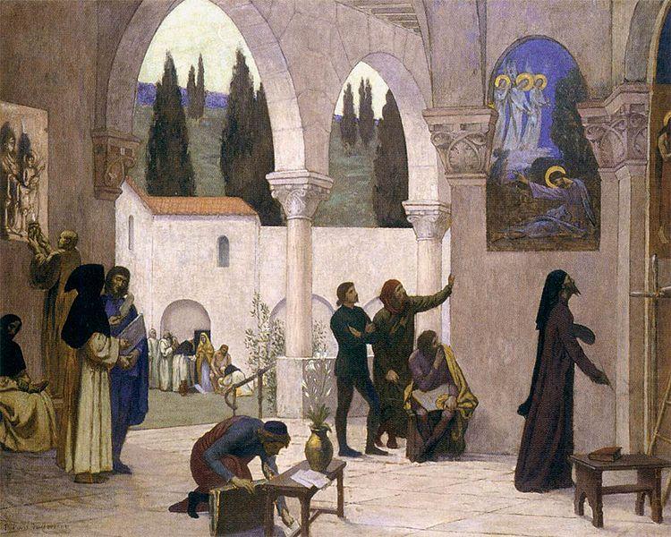 Pierre Puvis de Chavannes Christian Inspiration china oil painting image